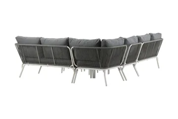 Roxo Hörnsoffa Vit - Venture Home - Utemöbler & utemiljö - Loungemöbler - Loungeset & loungegrupp