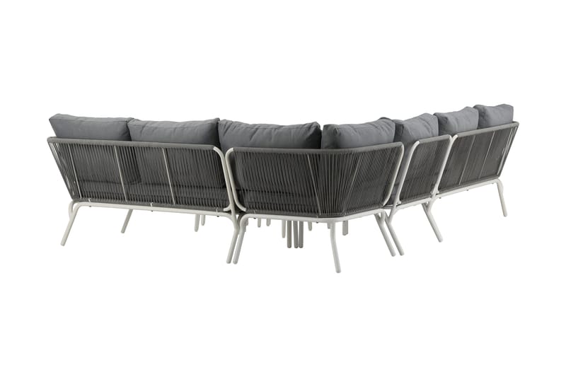 Roxo Hörnsoffa Vit - Venture Home - Utemöbler & utemiljö - Loungemöbler - Loungeset & loungegrupp