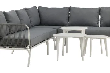 Roxo Hörnsoffa Vit - Venture Home - Utemöbler & utemiljö - Loungemöbler - Loungeset & loungegrupp