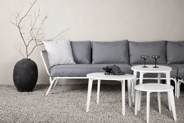 Roxo Hörnsoffa Vit - Venture Home - Utemöbler & utemiljö - Loungemöbler - Loungeset & loungegrupp
