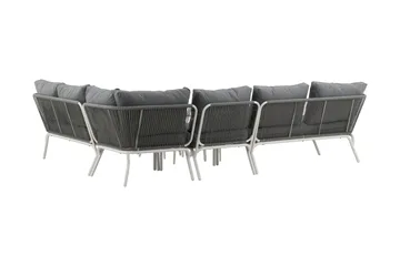 Roxo Hörnsoffa Vit - Venture Home - Utemöbler & utemiljö - Loungemöbler - Loungeset & loungegrupp