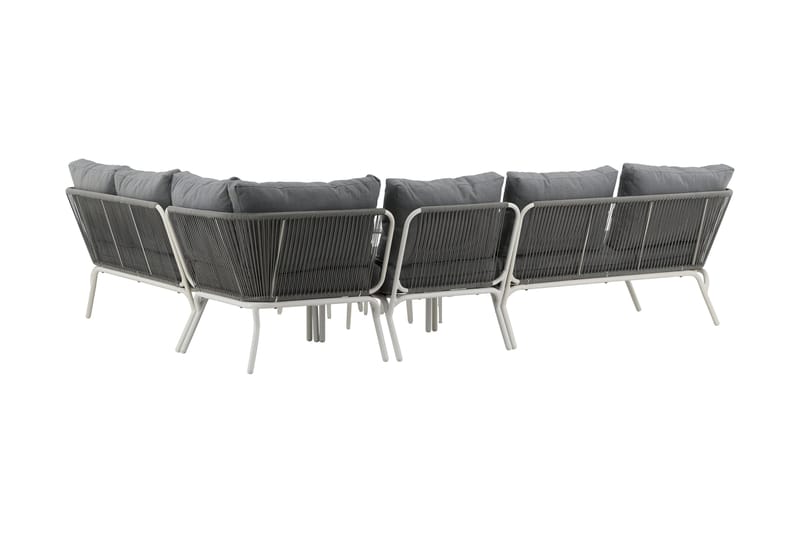 Roxo Hörnsoffa Vit - Venture Home - Utemöbler & utemiljö - Loungemöbler - Loungeset & loungegrupp