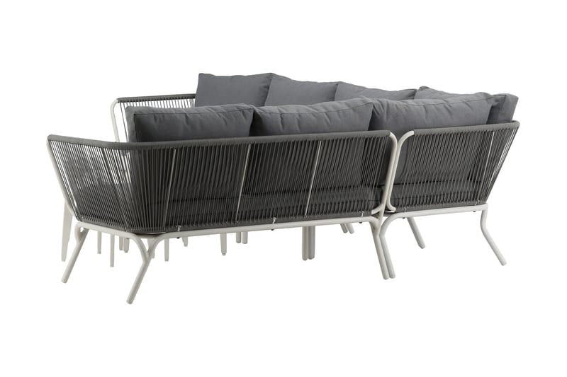 Roxo Hörnsoffa Vit - Venture Home - Utemöbler & utemiljö - Loungemöbler - Loungeset & loungegrupp
