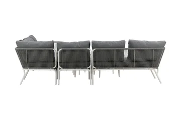 Roxo Hörnsoffa Vit - Venture Home - Utemöbler & utemiljö - Loungemöbler - Loungeset & loungegrupp