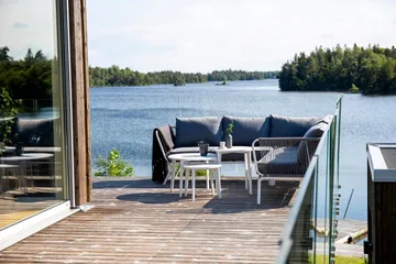 Roxo Hörnsoffa Vit - Venture Home - Utemöbler & utemiljö - Loungemöbler - Loungeset & loungegrupp