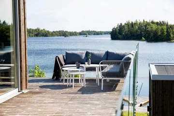 Roxo Hörnsoffa Vit - Venture Home - Utemöbler & utemiljö - Loungemöbler - Loungeset & loungegrupp