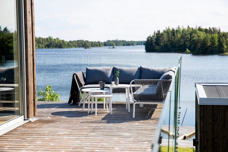 Roxo Hörnsoffa Vit - Venture Home - Utemöbler & utemiljö - Loungemöbler - Loungeset & loungegrupp