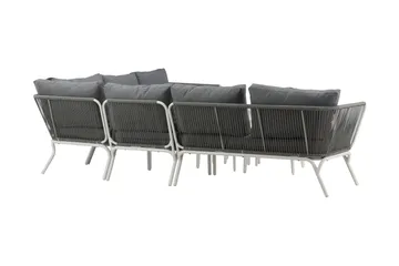 Roxo Hörnsoffa Vit - Venture Home - Utemöbler & utemiljö - Loungemöbler - Loungeset & loungegrupp
