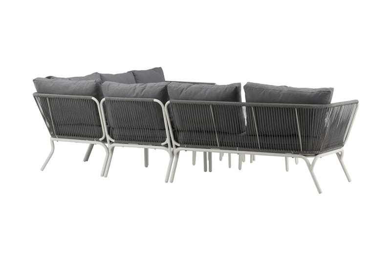 Roxo Hörnsoffa Vit - Venture Home - Utemöbler & utemiljö - Loungemöbler - Loungeset & loungegrupp