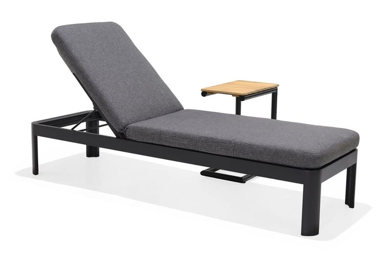 Solsängset Portals 2 st m Dyna - Teak/Svart - Utemöbler & utemiljö - Loungemöbler - Loungeset & loungegrupp