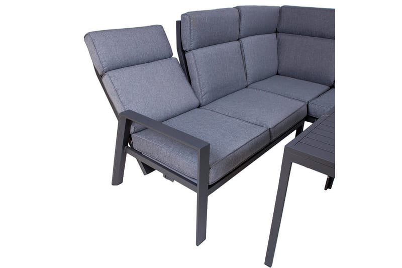 Trädgårdset Casten Mörkgrå - Utemöbler & utemiljö - Loungemöbler - Loungeset & loungegrupp