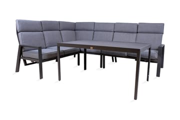 Trädgårdset Casten Mörkgrå - Utemöbler & utemiljö - Loungemöbler - Loungeset & loungegrupp