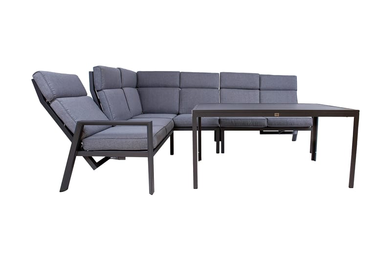 Trädgårdset Casten Mörkgrå - Utemöbler & utemiljö - Loungemöbler - Loungeset & loungegrupp