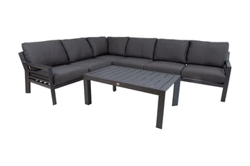 Trädgårdset Tomson Mörkgrå - Utemöbler & utemiljö - Loungemöbler - Loungeset & loungegrupp