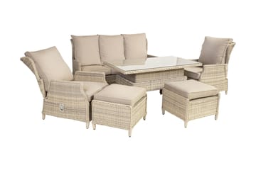 Trädgårdsgrupp Basel - Utemöbler & utemiljö - Loungemöbler - Loungeset & loungegrupp