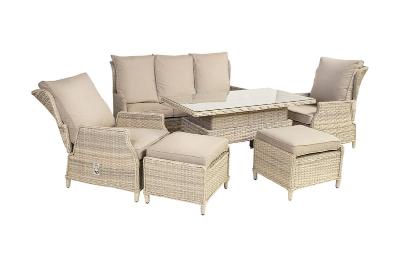 Trädgårdsgrupp Basel - Utemöbler & utemiljö - Loungemöbler - Loungeset & loungegrupp