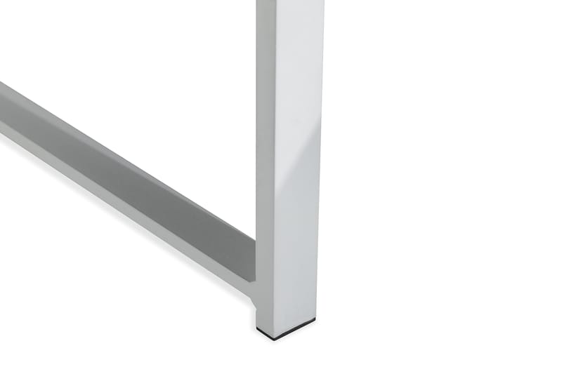 Tunis Loungegrupp Utomhus - 4-sits Loungeset Utemöbler för Uteplats - Vit / Gråa dynor - Utemöbler & utemiljö - Loungemöbler - Loungeset & loungegrupp