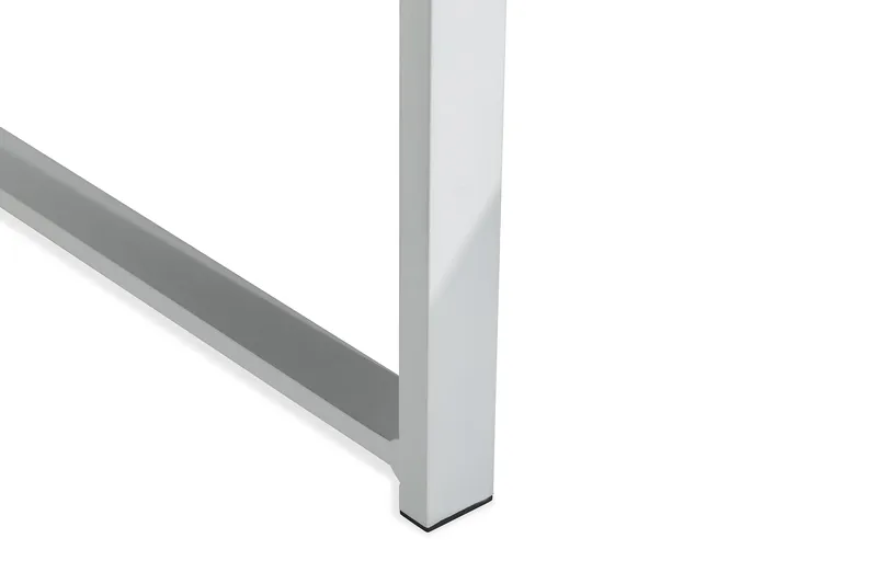 Tunis Loungegrupp Utomhus - 4-sits Loungeset Utemöbler för Uteplats - Vit / Gråa dynor - Utemöbler & utemiljö - Loungemöbler - Loungeset & loungegrupp