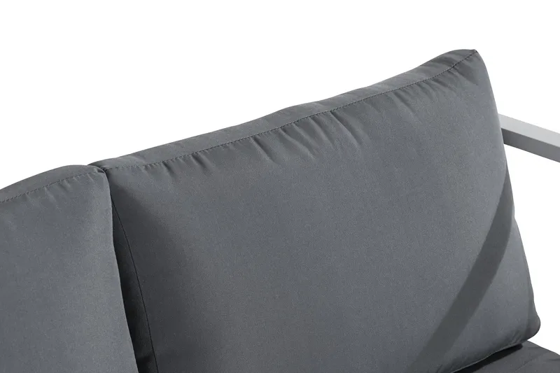 Tunis Soffgrupp - Vit / Gråa dynor - Utemöbler & utemiljö - Loungemöbler - Loungeset & loungegrupp