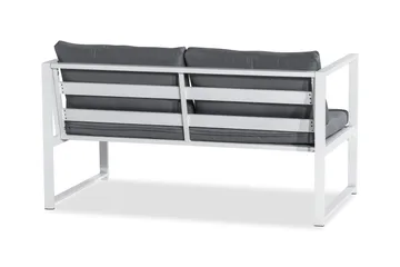 Tunis Soffgrupp - Vit / Gråa dynor - Utemöbler & utemiljö - Loungemöbler - Loungeset & loungegrupp