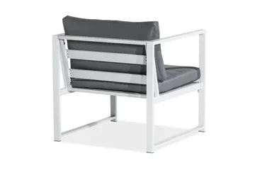 Tunis Soffgrupp - Vit / Gråa dynor - Utemöbler & utemiljö - Loungemöbler - Loungeset & loungegrupp