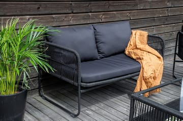Utah Loungegrupp Utomhus 4-sits - Svart - Utemöbler & utemiljö - Loungemöbler - Loungeset & loungegrupp