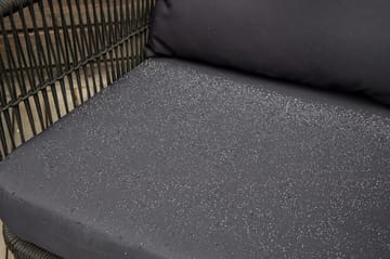 Utah Loungegrupp Utomhus 4-sits - Svart - Utemöbler & utemiljö - Loungemöbler - Loungeset & loungegrupp