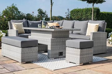 Utesoffagrup Ascot Grå - Utemöbler & utemiljö - Loungemöbler - Loungeset & loungegrupp