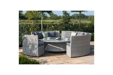 Utesoffagrup Ascot Grå - Utemöbler & utemiljö - Loungemöbler - Loungeset & loungegrupp