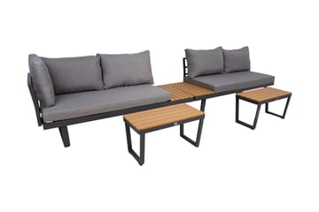 Utesoffagrup Malta - Utemöbler & utemiljö - Loungemöbler - Loungeset & loungegrupp