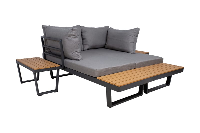 Utesoffagrup Malta - Utemöbler & utemiljö - Loungemöbler - Loungeset & loungegrupp