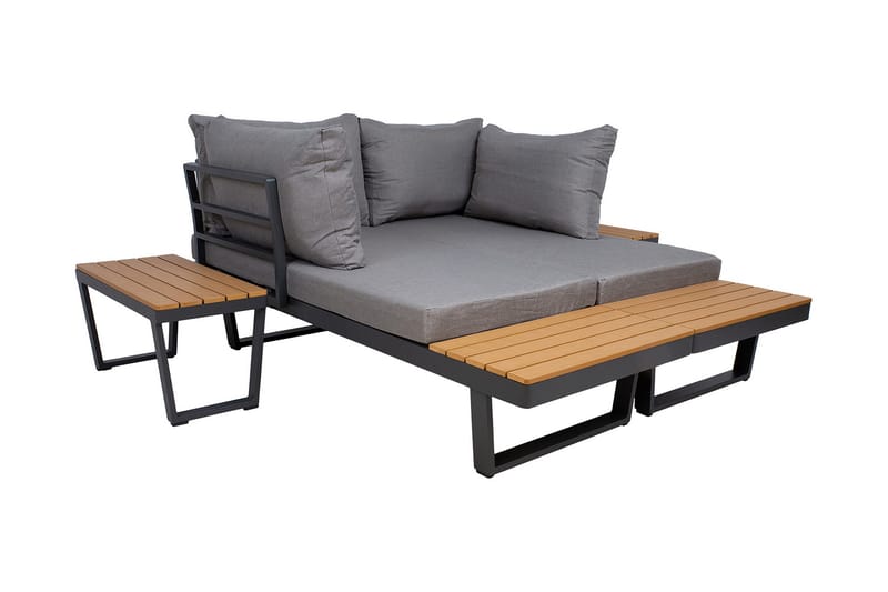 Utesoffagrup Malta - Utemöbler & utemiljö - Loungemöbler - Loungeset & loungegrupp