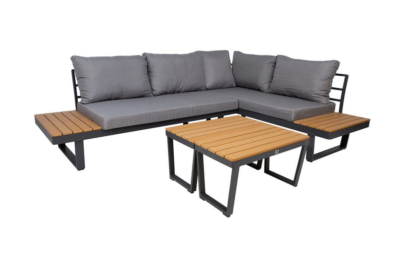 Utesoffagrup Malta - Utemöbler & utemiljö - Loungemöbler - Loungeset & loungegrupp