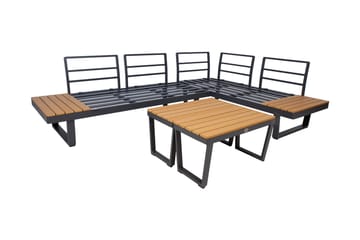 Utesoffagrup Malta - Utemöbler & utemiljö - Loungemöbler - Loungeset & loungegrupp