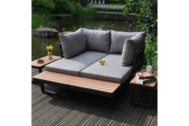 Utesoffagrup Malta - Utemöbler & utemiljö - Loungemöbler - Loungeset & loungegrupp