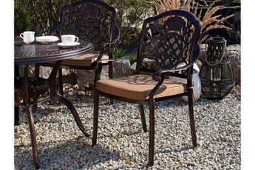Utestol Brette 4-pack - Brun - Utemöbler & utemiljö - Loungemöbler - Loungeset & loungegrupp