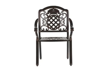 Utestol Brette 4-pack - Brun - Utemöbler & utemiljö - Loungemöbler - Loungeset & loungegrupp