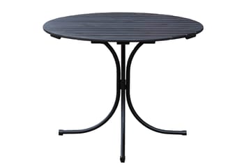 Vaxholm Matgrupp Utomhus Rund - Kaffesvart/Grå - Utemöbler & utemiljö - Loungemöbler - Loungeset & loungegrupp