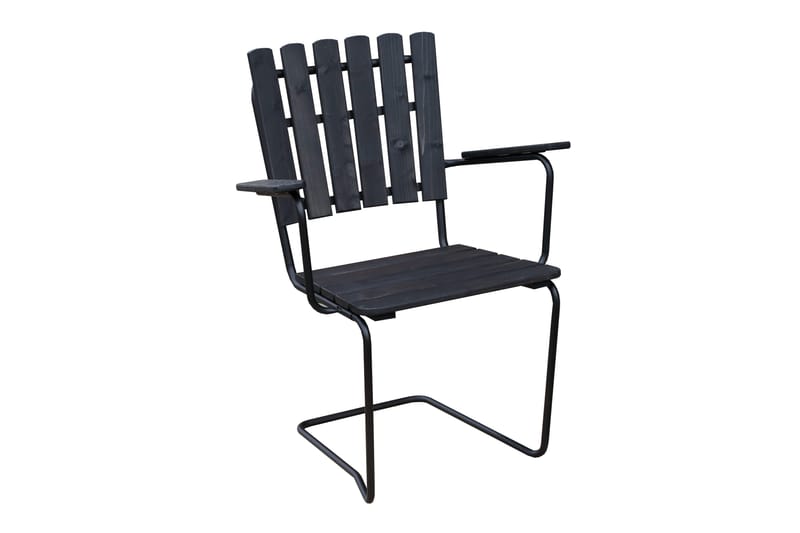 Vaxholm Matgrupp Utomhus Rund - Kaffesvart/Grå - Utemöbler & utemiljö - Loungemöbler - Loungeset & loungegrupp