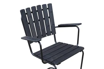 Vaxholm Matgrupp Utomhus Rund - Kaffesvart/Grå - Utemöbler & utemiljö - Loungemöbler - Loungeset & loungegrupp