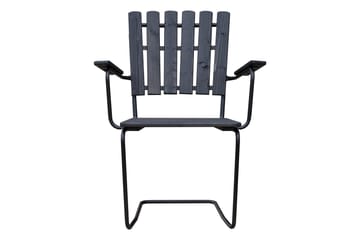 Vaxholm Matgrupp Utomhus Rund - Kaffesvart/Grå - Utemöbler & utemiljö - Loungemöbler - Loungeset & loungegrupp