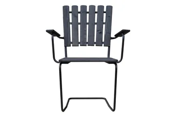 Vaxholm Matgrupp Utomhus Rund - Kaffesvart/Grå - Utemöbler & utemiljö - Loungemöbler - Loungeset & loungegrupp