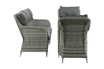 Vikelund Loungegrupp Utomhus - Grå - Utemöbler & utemiljö - Loungemöbler - Loungeset & loungegrupp