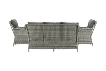 Vikelund Loungegrupp Utomhus - Grå - Utemöbler & utemiljö - Loungemöbler - Loungeset & loungegrupp