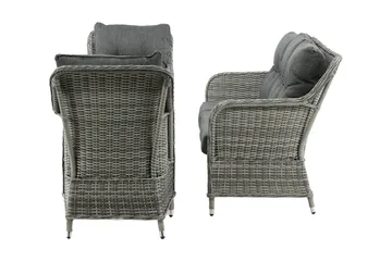 Vikelund Loungegrupp Utomhus - Grå - Utemöbler & utemiljö - Loungemöbler - Loungeset & loungegrupp