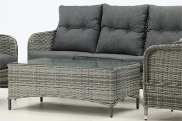 Vikelund Loungegrupp Utomhus - Grå - Utemöbler & utemiljö - Loungemöbler - Loungeset & loungegrupp
