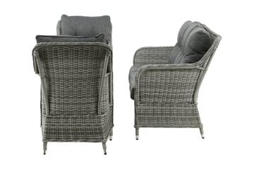 Vikelund Loungegrupp Utomhus - Grå - Utemöbler & utemiljö - Loungemöbler - Loungeset & loungegrupp