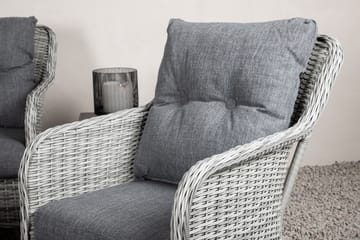 Vikelund Loungegrupp Utomhus - Grå - Utemöbler & utemiljö - Loungemöbler - Loungeset & loungegrupp