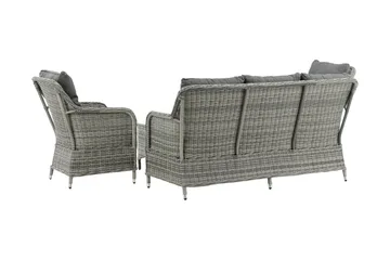 Vikelund Loungegrupp Utomhus - Grå - Utemöbler & utemiljö - Loungemöbler - Loungeset & loungegrupp