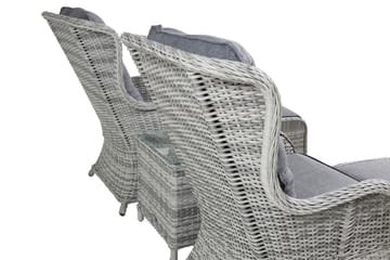 Vikelund Loungegrupp Utomhus - Grå - Utemöbler & utemiljö - Loungemöbler - Loungeset & loungegrupp